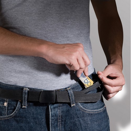 Ремінь-гаманець Pacsafe® Cashsafe із захистом від крадіжки чорний - 10110100