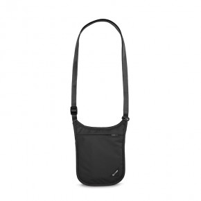 Тревел-кейс через плече Pacsafe Coversafe V75 RFIDsafe чорний антизлодій - 10139100