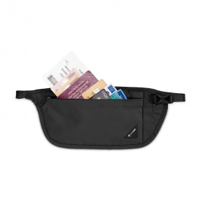 Гаманець на пояс Pacsafe Coversafe V100 RFIDsafe чорний антизлодій - 10142100