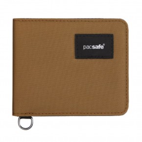 Гаманець Pacsafe RFIDsafe bifold коричневий антизлодій - 11000205