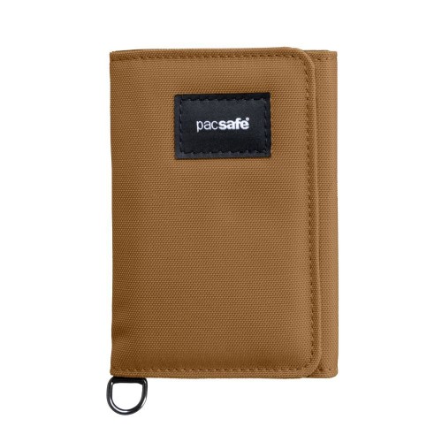 Гаманець Pacsafe RFIDsafe trifold коричневий антизлодій - 11005205 Гаманець Pacsafe RFIDsafe trifold коричневий антизлодій - 11005205