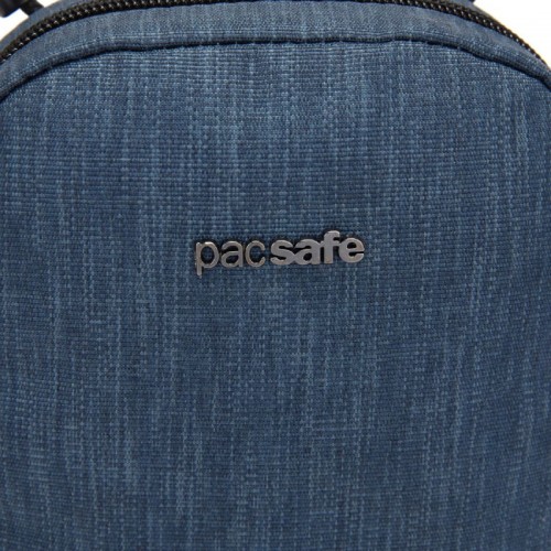 Сумка месенджер синя RFIDsafe 3 ступеня захисту від крадіжки Pacsafe travel crossbody bag - 11040646