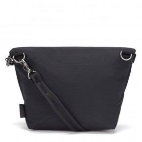 Сумка через плече Pacsafe Citysafe CX Convertible Crossbody 5 л чорна антизлодій 6 ступенів захисту - 20405138