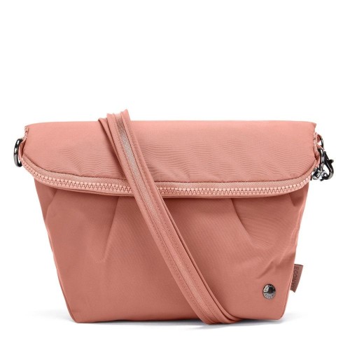 Сумка через плече Pacsafe Citysafe CX Convertible Crossbody 5 л рожева антизлодій 6 ступенів захисту - 20405340 Сумка через плече Pacsafe Citysafe CX Convertible Crossbody 5 л рожева антизлодій 6 ступенів захисту - 20405340
