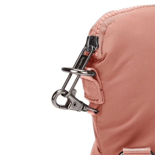 Сумка через плече Pacsafe Citysafe CX Convertible Crossbody 5 л рожева антизлодій 6 ступенів захисту - 20405340 Сумка через плече Pacsafe Citysafe CX Convertible Crossbody 5 л рожева антизлодій 6 ступенів захисту - 20405340