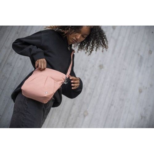 Сумка через плече Pacsafe Citysafe CX Convertible Crossbody 5 л рожева антизлодій 6 ступенів захисту - 20405340 Сумка через плече Pacsafe Citysafe CX Convertible Crossbody 5 л рожева антизлодій 6 ступенів захисту - 20405340