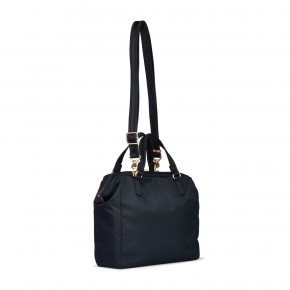 Сумка через плече Pacsafe Citysafe CX Satchel Handbag 8 л чорна антизлодій 6 ступенів захисту - 20440100