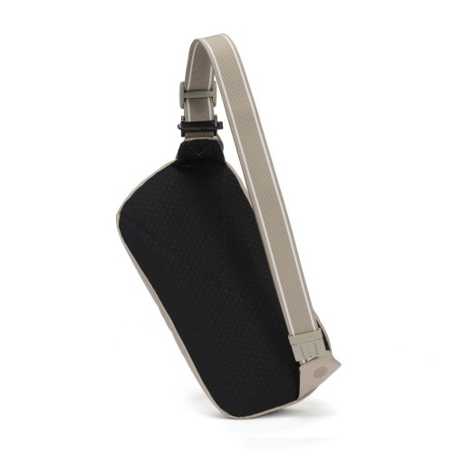 Сумка-слінг через плече Pacsafe Metrosafe V Urban Sling 5 л бежева антизлодій 5 ступенів захисту - 30615237