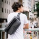 Сумка через плече сіра антизлодій Pacsafe Metrosafe X sling pack 6 ступенів захисту від крадіжки - 30650136