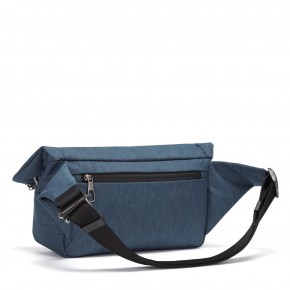 Сумка через плече Pacsafe Metrosafe X sling pack 10 л синя антизлодій 6 ступенів захисту - 30650646
