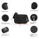 Сумка через плече Pacsafe GO crossbody 2.5 л чорна антизлодій 6 ступенів захисту - 35105130
