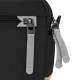 Сумка через плече чорна 6 ступенів захисту від крадіжки  Pacsafe GO crossbody - 35105130