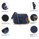 Сумка через плече Pacsafe GO crossbody 2.5 л темно-синя антизлодій 6 ступенів захисту - 35105660