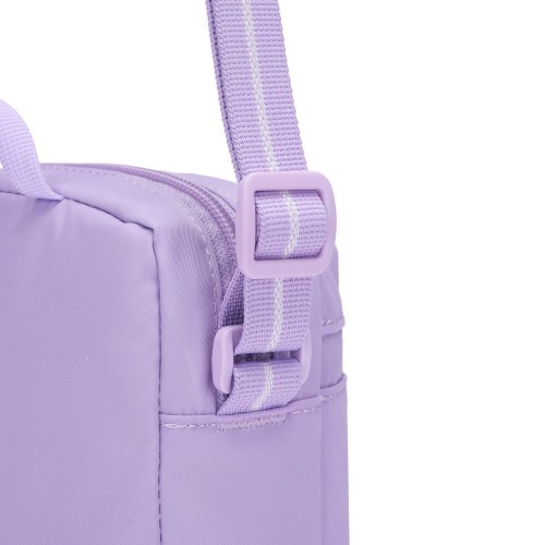 Сумка через плече Pacsafe GO Micro Crossbody 1.5 л лавандова антизлодій 4 ступені захисту - 35130612