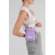 Сумка через плече Pacsafe GO Micro Crossbody 1.5 л лавандова антизлодій 4 ступені захисту - 35130612