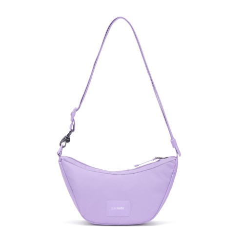 Сумка через плече Pacsafe GO Lunar Crossbody  2.5 л лавандова антизлодій 5 ступенів захисту - 35135612