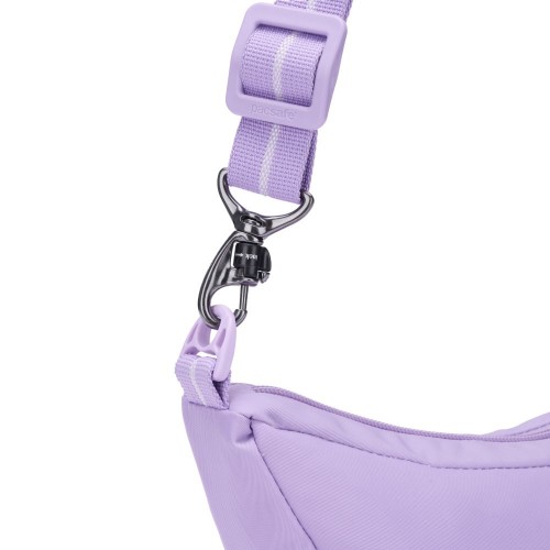 Сумка через плече Pacsafe GO Lunar Crossbody  2.5 л лавандова антизлодій 5 ступенів захисту - 35135612