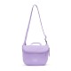 Сумка через плече Pacsafe GO Saddle Crossbody 7 л лавандова антизлодій 6 ступенів захисту - 35140612
