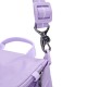 Сумка через плече Pacsafe GO Saddle Crossbody 7 л лавандова антизлодій 6 ступенів захисту - 35140612