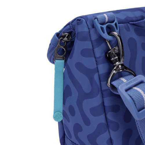 Сумка через плече Pacsafe GO Saddle Crossbody 7 л небесно-блакитна антизлодій 6 ступенів захисту - 35140827