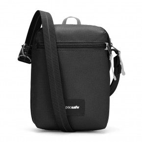 Сумка через плече Pacsafe GO Festival Crossbody 4.5 л чорна антизлодій 5 ступенів захисту - 35170130