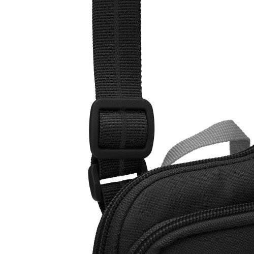 Сумка через плече чорна антизлодій Pacsafe GO Tech Crossbody 4 ступені захисту - 35175130