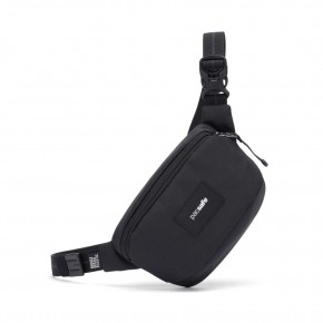 Сумка через плече Pacsafe GO Micro Sling 1 л чорна антизлодій 5 ступенів захисту - 35195130