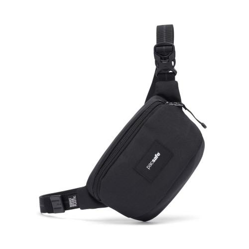 Сумка через плече Pacsafe GO Micro Sling 1 л чорна антизлодій 5 ступенів захисту - 35195130