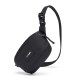 Сумка через плече Pacsafe GO Micro Sling 1 л чорна антизлодій 5 ступенів захисту - 35195130