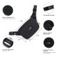 Сумка через плече Pacsafe GO Micro Sling 1 л чорна антизлодій 5 ступенів захисту - 35195130