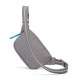 Сумка через плече Pacsafe GO Micro Sling 1 л сіра антизлодій 5 ступенів захисту - 35195146