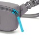 Сумка через плече Pacsafe GO Micro Sling 1 л сіра антизлодій 5 ступенів захисту - 35195146