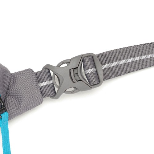 Сумка через плече Pacsafe GO Micro Sling 1 л сіра антизлодій 5 ступенів захисту - 35195146