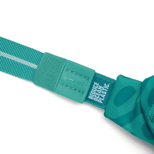 Сумка через плече Pacsafe GO Micro Sling 1 л бірюзова антизлодій 5 ступенів захисту - 35195826