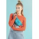 Сумка через плече Pacsafe GO Micro Sling 1 л бірюзова антизлодій 5 ступенів захисту - 35195826