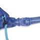 Сумка через плече Pacsafe GO Micro Sling 1 л небесно-блакитна антизлодій 5 ступенів захисту - 35195827