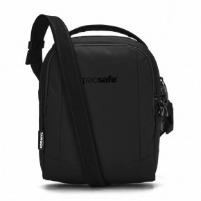 Сумка через плече Pacsafe LS100 crossbody 3 л чорна антизлодій 6 ступенів захисту - 40131138