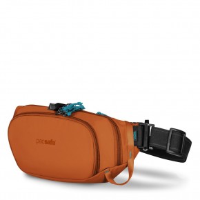 Сумка на пояс Pacsafe Eco Anti-Theft Waist Pack 3.5 л теракотова антизлодій 6 ступенів захисту - 41104231