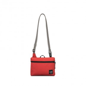 Сумка через плече Pacsafe Slingsafe LX50 2 л червона антизлодій 4 ступені захисту - 45200309