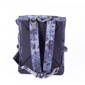 Рюкзак Pacsafe Slingsafe LX450 15 л синій камуфляж антизлодій 5 ступенів захисту - 45320802