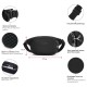 Сумка на пояс Pacsafe Vibe 100 4 л чорна антизлодій 5 ступенів захисту - 60141130