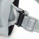 Сумка на пояс Pacsafe Vibe 100 4 л світло-сіра антизлодій 5 ступенів захисту - 60141148