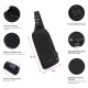 Сумка через плече Pacsafe V Action Sling 2.5 л чорна антизлодій 5 ступенів захисту - 60161130