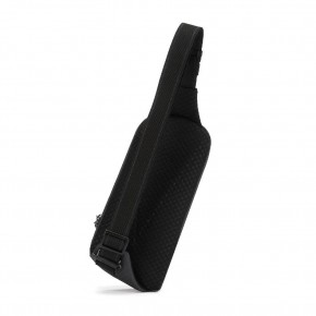 Сумка-слінг через плече Pacsafe Vibe 150 Sling Pack 2.5 л графітова/чорна антизлодій 5 ступенів захисту - 60161144