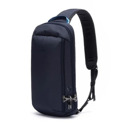 Сумка через плече Pacsafe Vibe 325 10 л темно-синя антизлодій 5