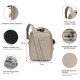 Сумка через плече Pacsafe V Companion Crossbody 5 л бежева антизлодій 5 ступенів захисту - 61105237