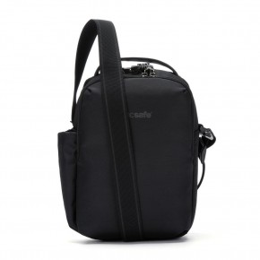 Сумка через плече Pacsafe V Tour Crossbody 7 л чорна антизлодій 5 ступенів захисту - 61110130