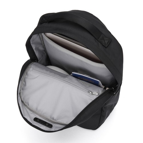 Рюкзак Pacsafe V20 City 20 л чорний антизлодій 6 ступенів захисту - 61150100